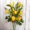 3PCS Artificial Lemon Decor 16" Fake Lemons Branch Summer Decor